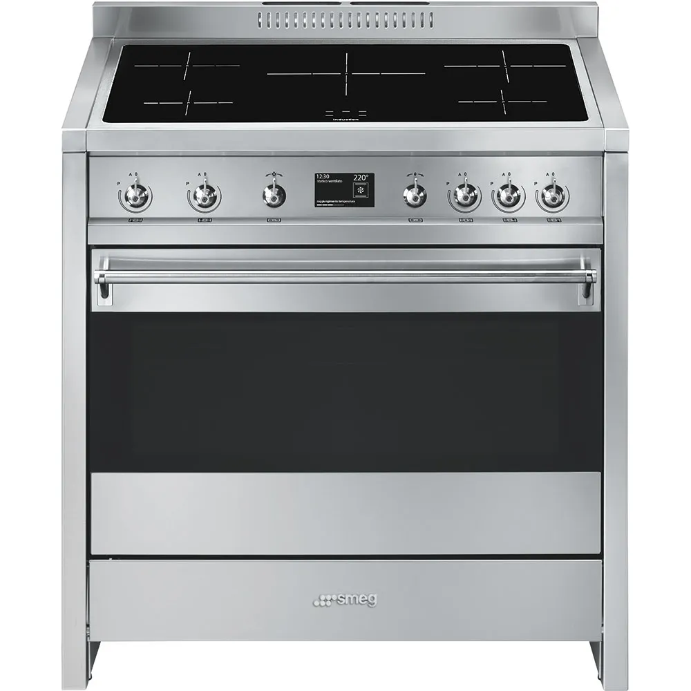 Bếp liền lò 90x60 cm Classica – Thép không gỉ