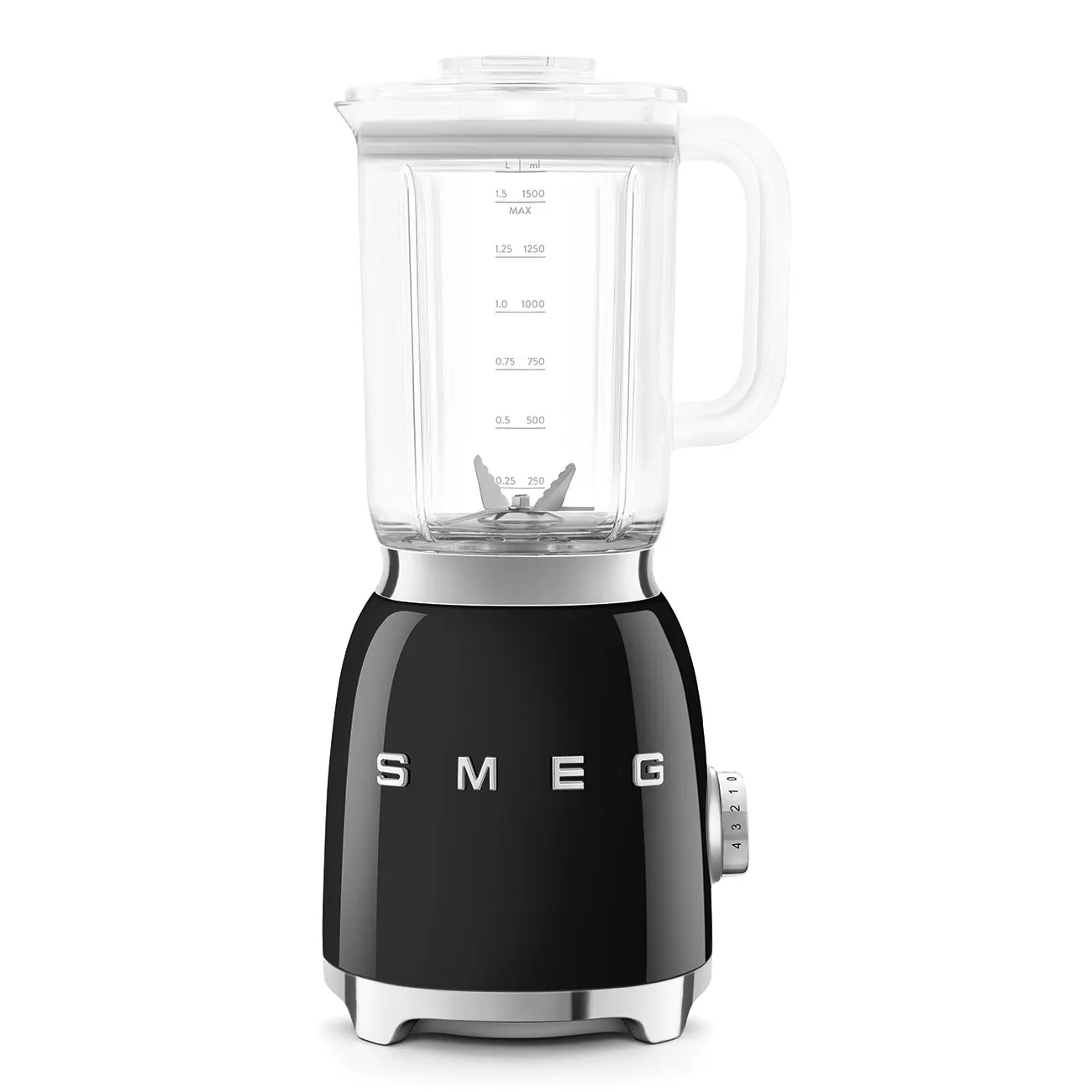 Máy xay sinh tố 20 cm 50's Style – Đen