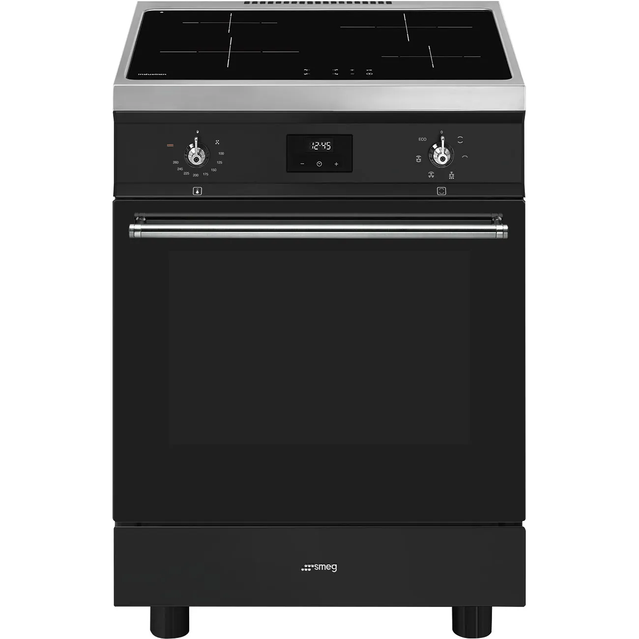 Bếp liền lò 60x60 cm Classica – Đen mờ