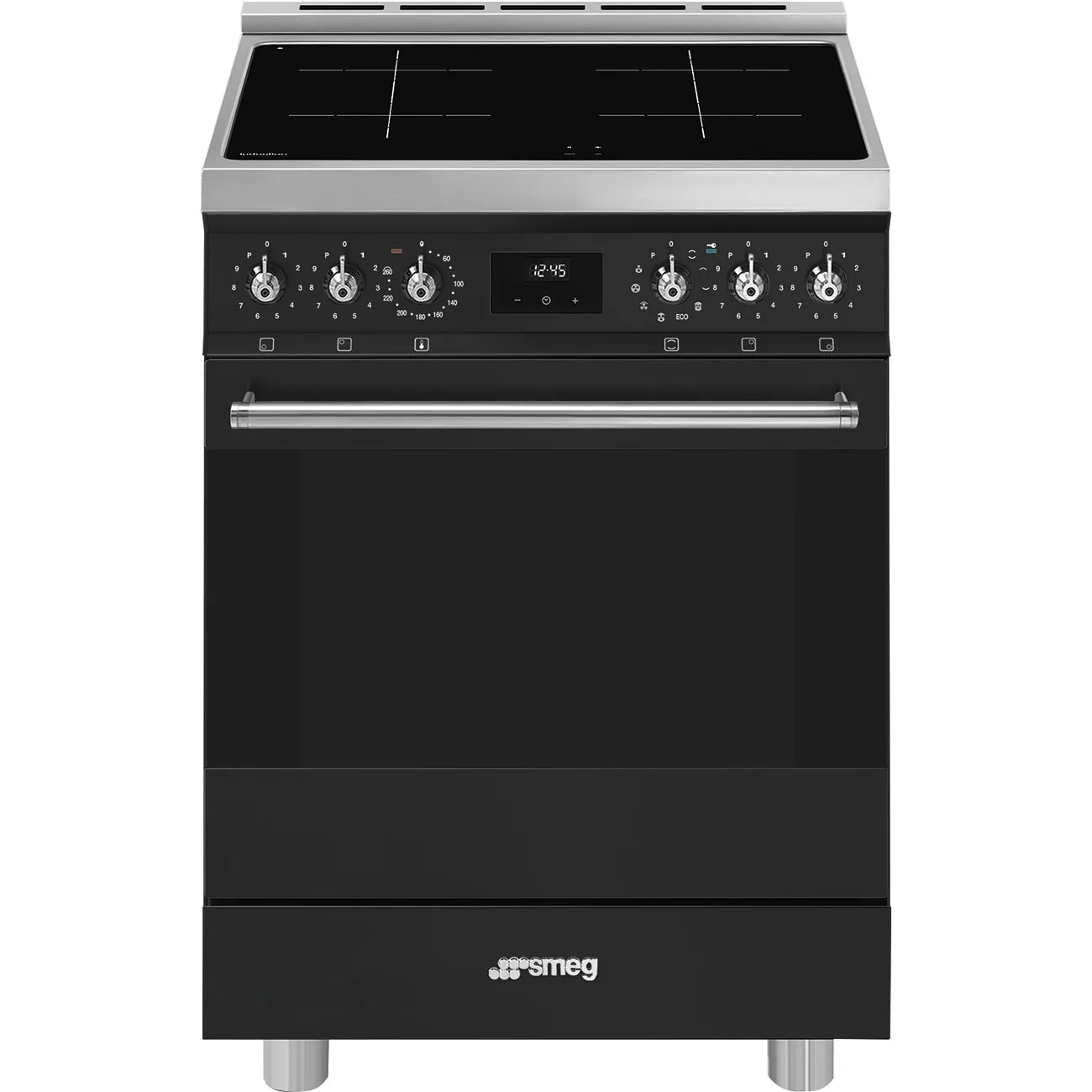 Bếp liền lò 60x60 cm Classica – Đen mờ