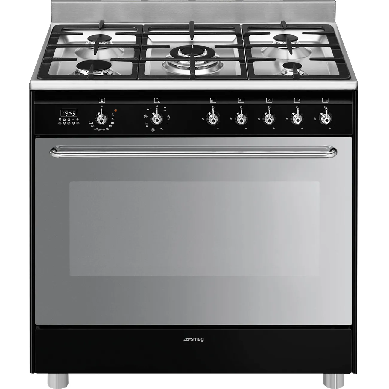 Bếp liền lò 90x60 cm Classica – Đen