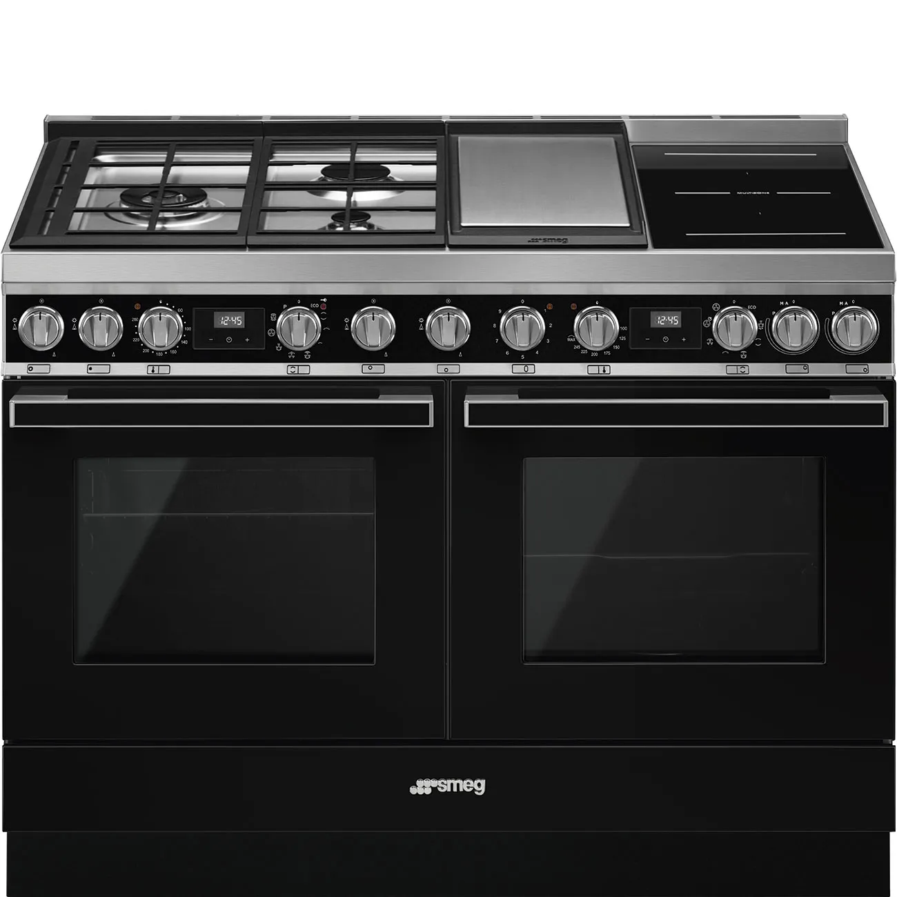Bếp liền lò 120x60 cm Portofino – Đen
