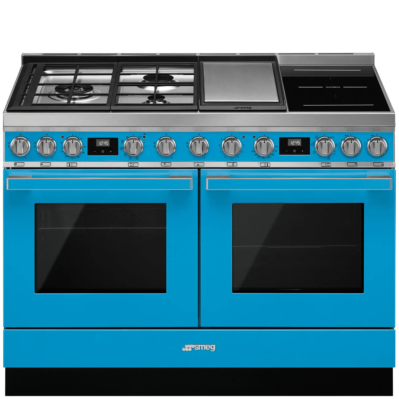 Bếp liền lò 120x60 cm Portofino – Xanh ngọc (turquoise)