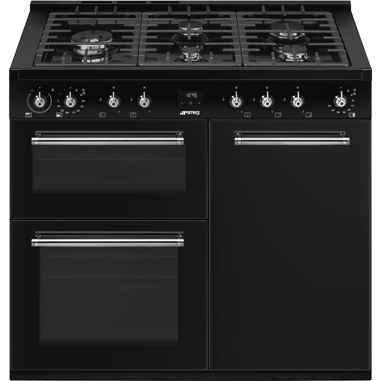 Bếp liền lò 100x60 cm Classica – Đen