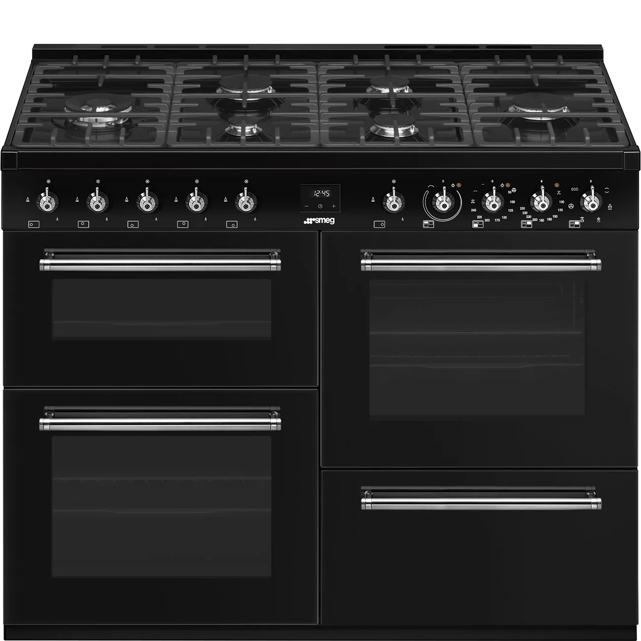 Bếp liền lò 110x60 cm Classica – Đen