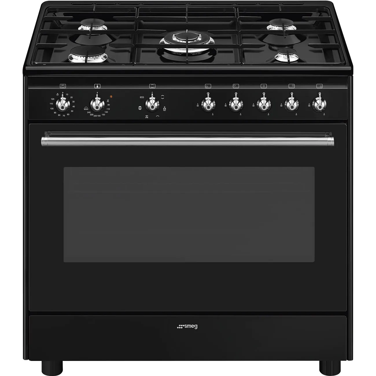 Bếp liền lò 90x60 cm Classica – Đen