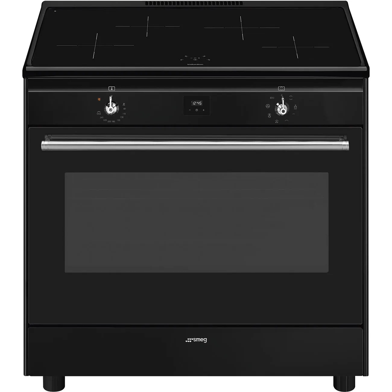 Bếp liền lò 90x60 cm Classica – Đen