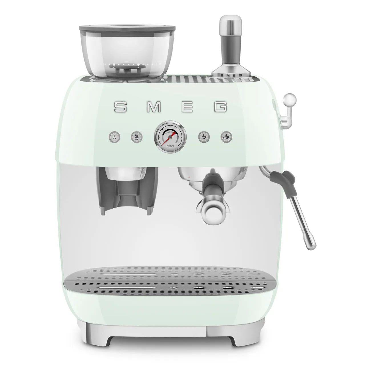 Máy pha cà phê espresso 50's Style – Xanh lá pastel