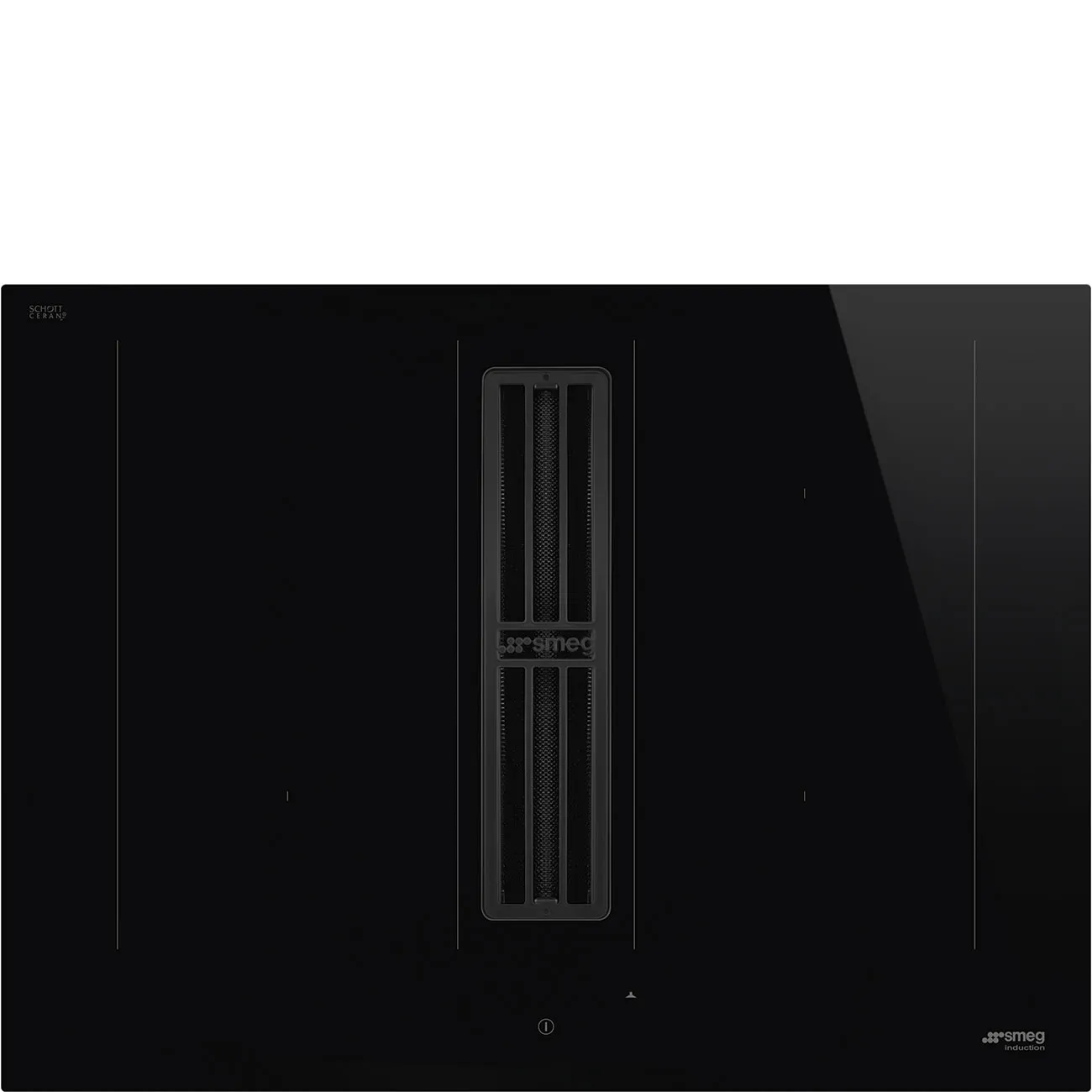 Bếp từ & bếp gas 70 cm Classica – Đen