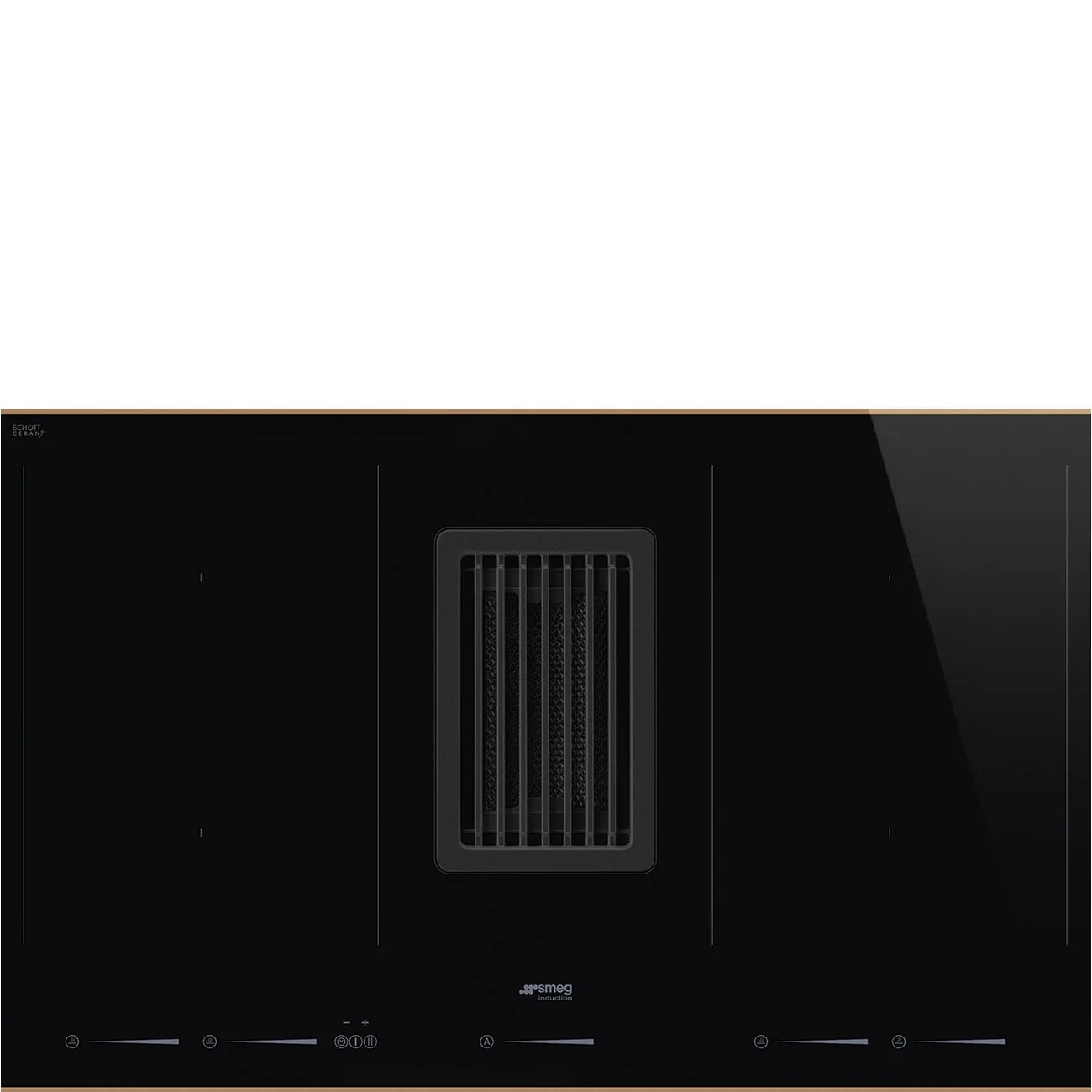 Bếp từ & bếp gas 83 cm Dolce Stil Novo – Đen