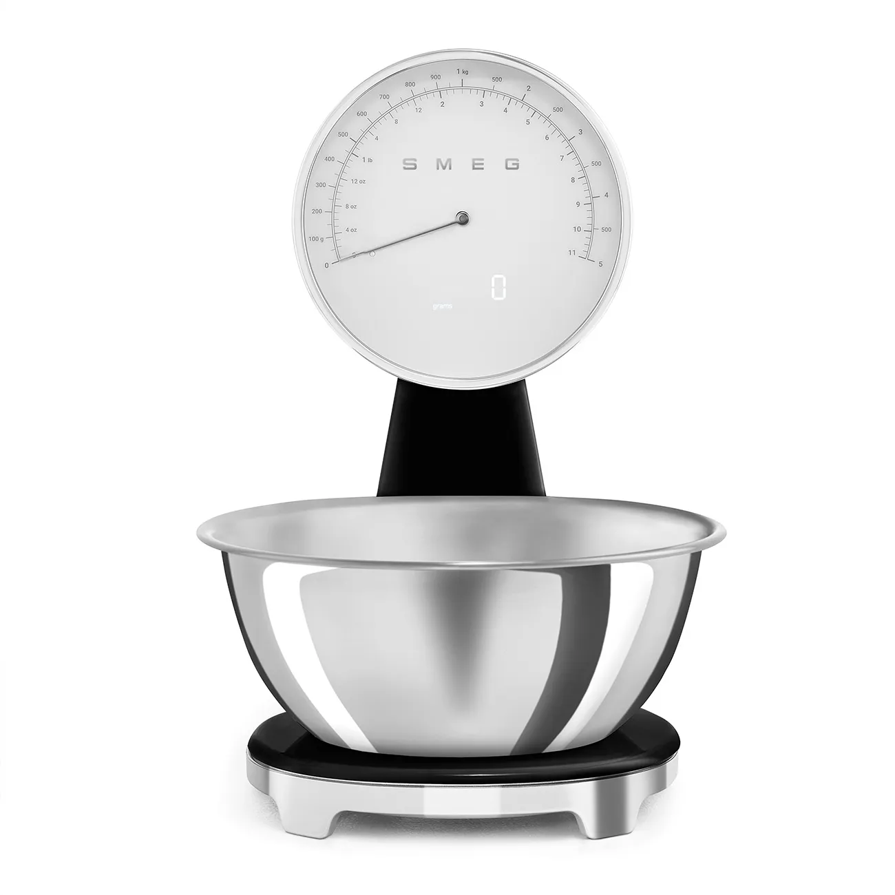 Cân nhà bếp điện tử 18 cm 50's Style – Đen
