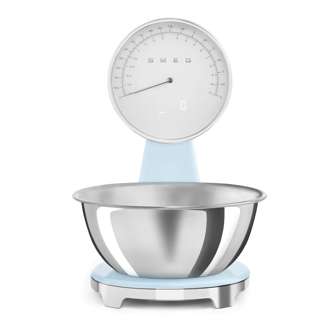 Cân nhà bếp điện tử 18 cm 50's Style – Xanh pastel