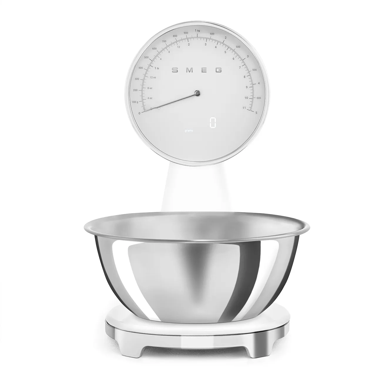 Cân nhà bếp điện tử 18 cm 50's Style – Trắng