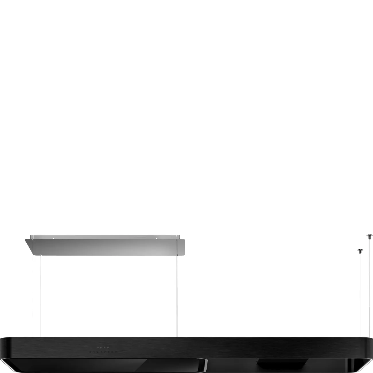 Bếp liền lò 180 cm Isola – Đen mờ
