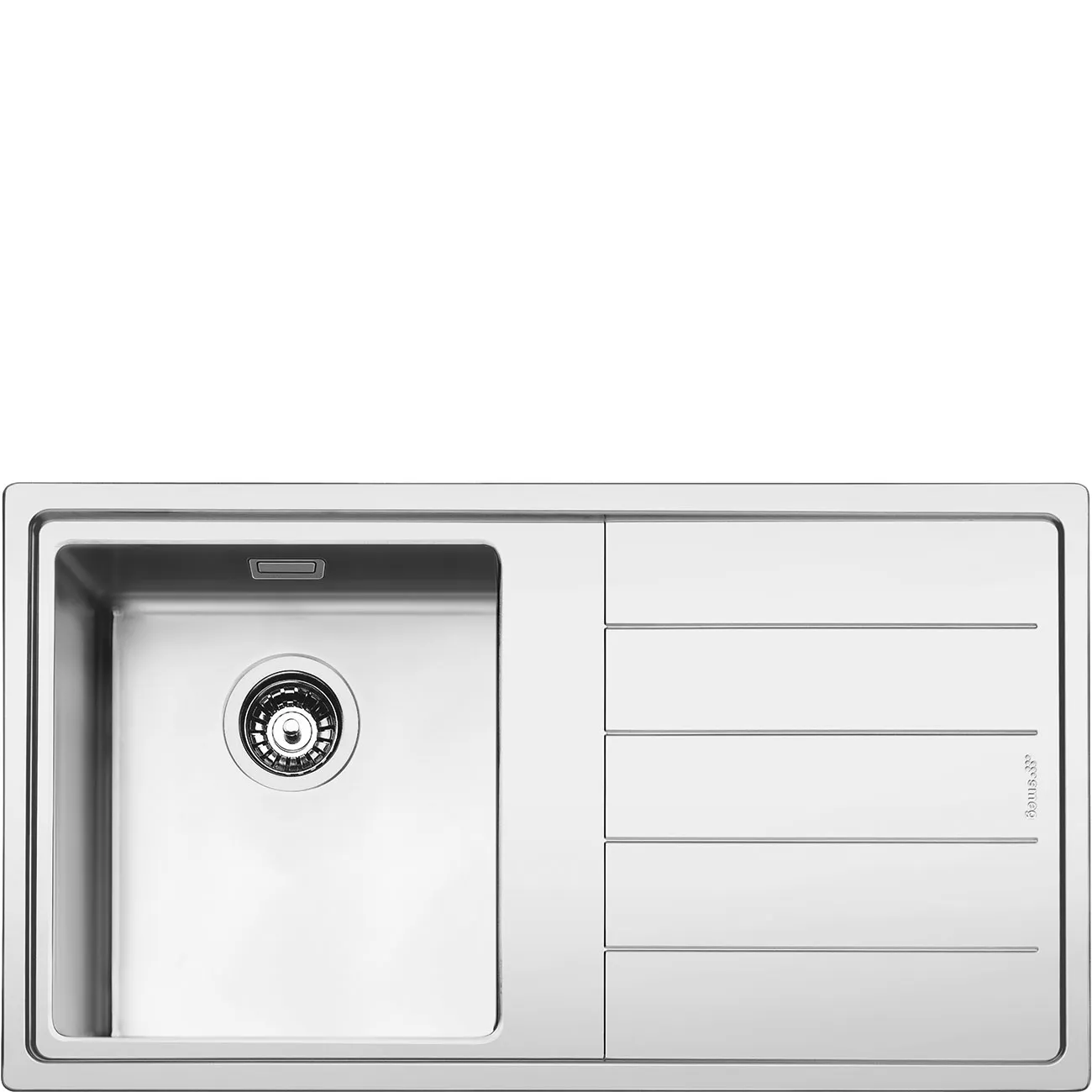 Chậu rửa 86 cm Universale – Thép không gỉ