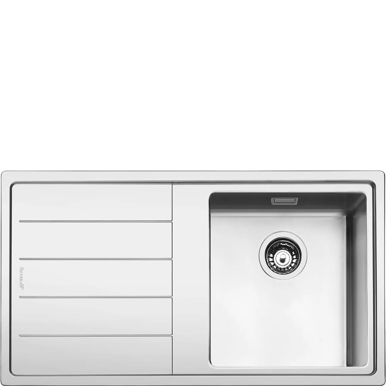 Chậu rửa 86 cm Universale – Thép không gỉ
