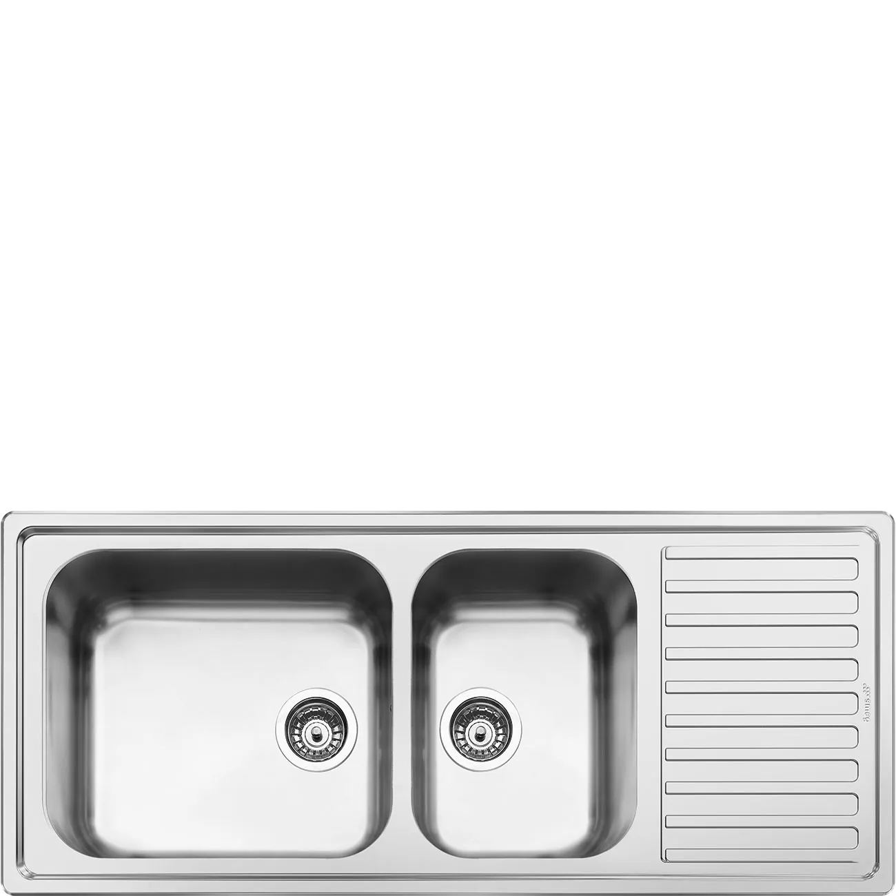Chậu rửa 116 cm Universale – Thép không gỉ