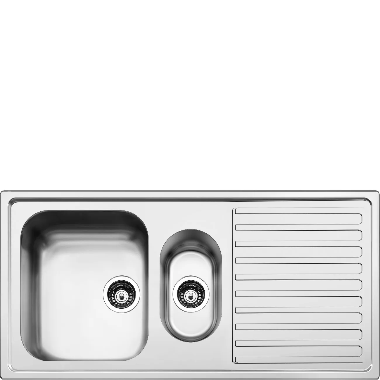 Chậu rửa 100 cm Universale – Thép không gỉ