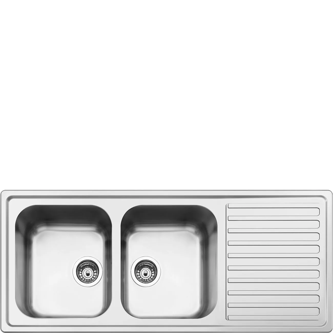Chậu rửa 116 cm Universale – Thép không gỉ
