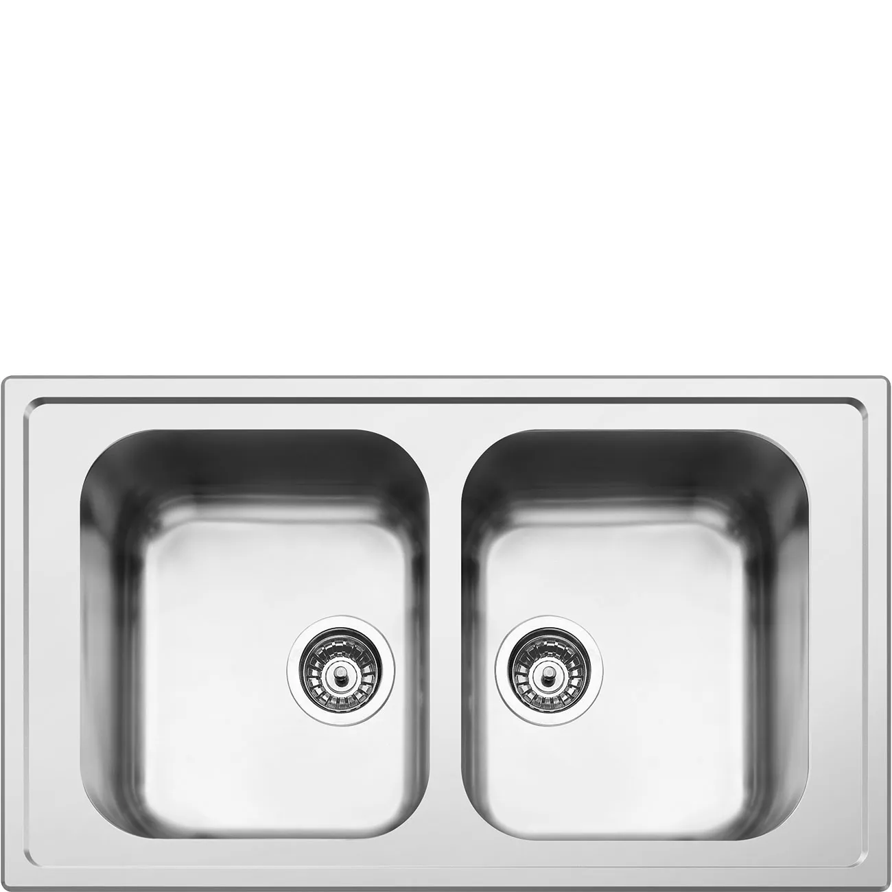 Chậu rửa 86 cm Universale – Thép không gỉ