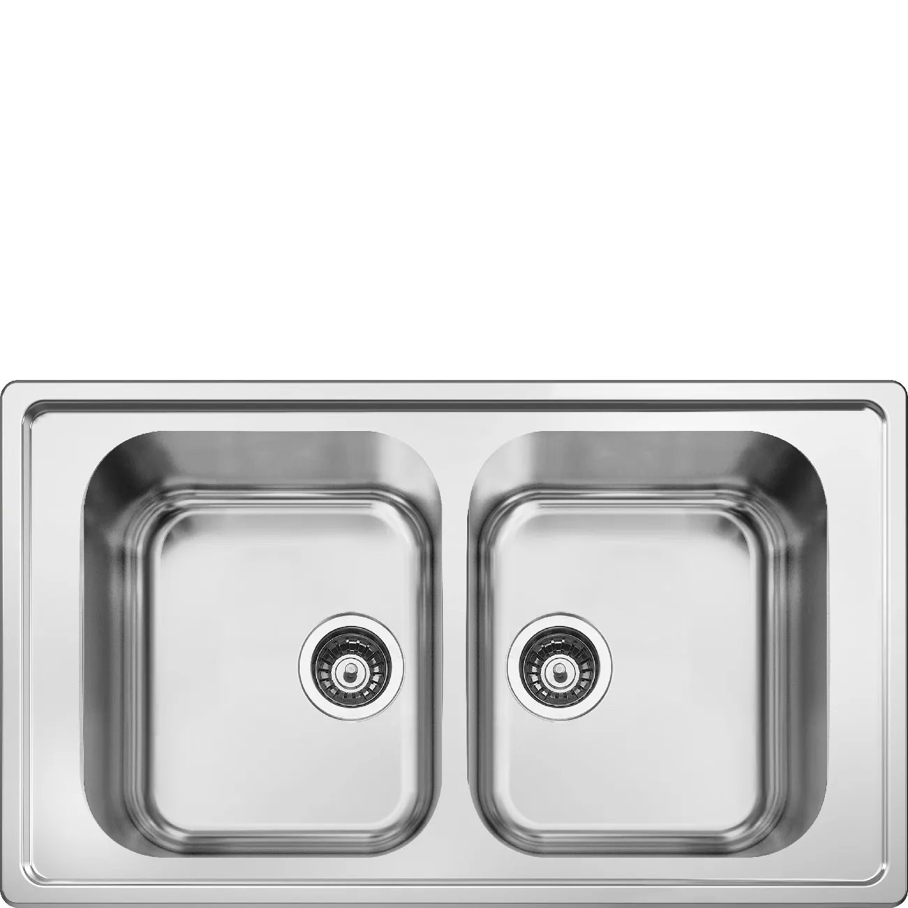 Chậu rửa 86 cm Universale – Thép không gỉ