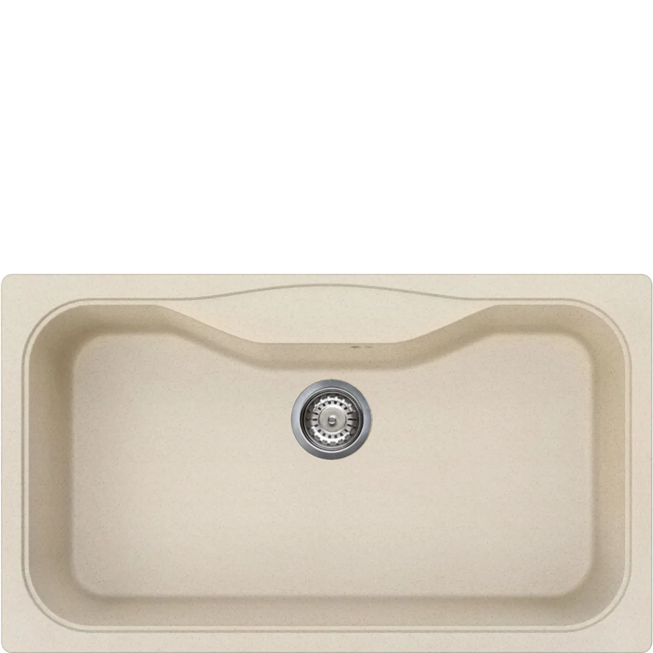 Chậu rửa 86 cm Universale – Vàng yến mạch