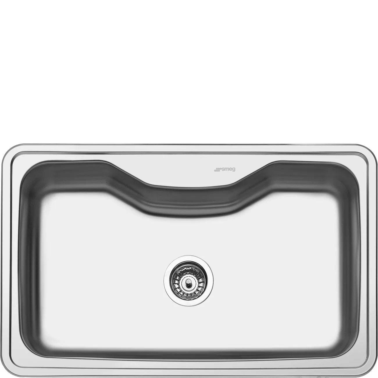 Chậu rửa 80 cm Universale – Thép không gỉ