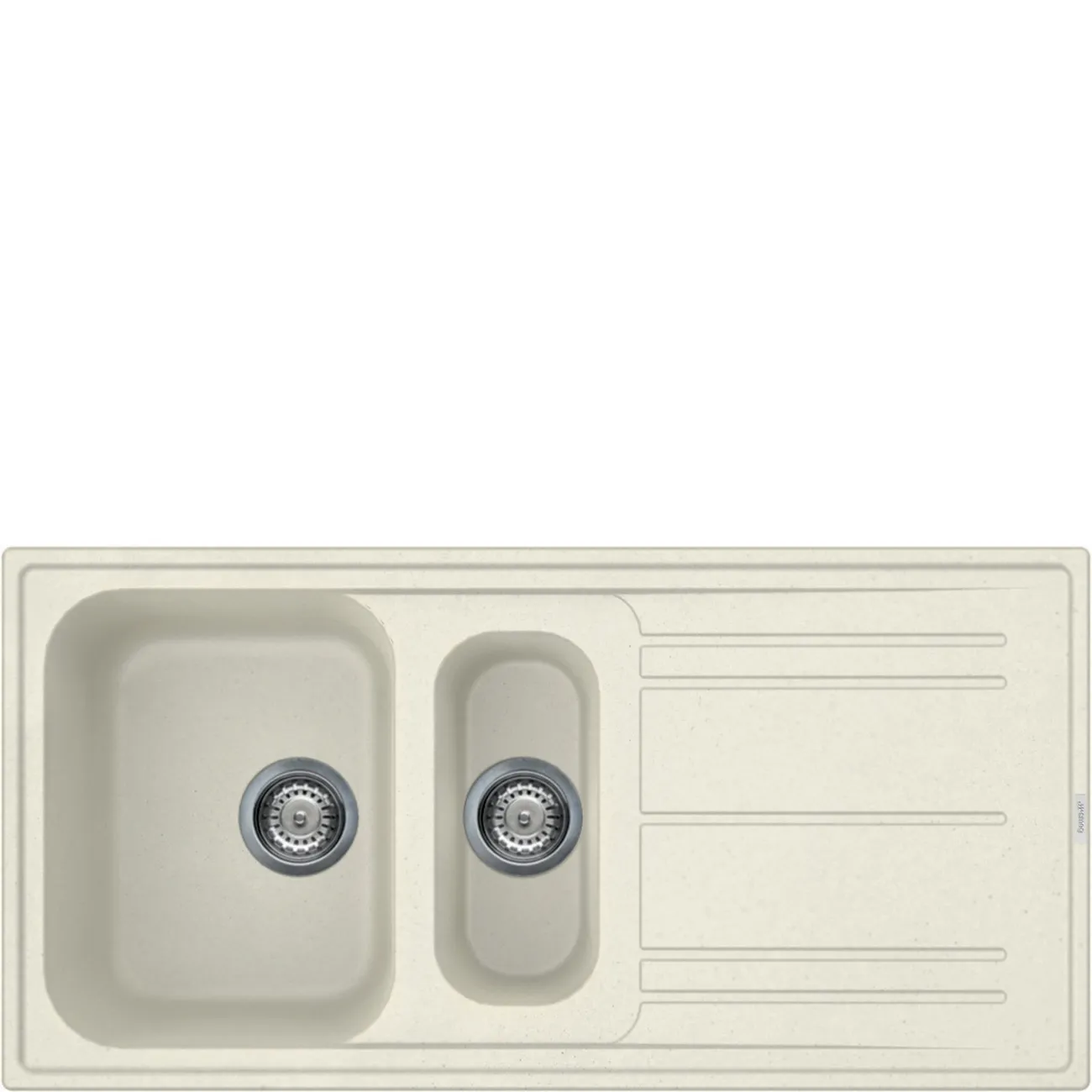 Chậu rửa 100 cm Universale – Kem