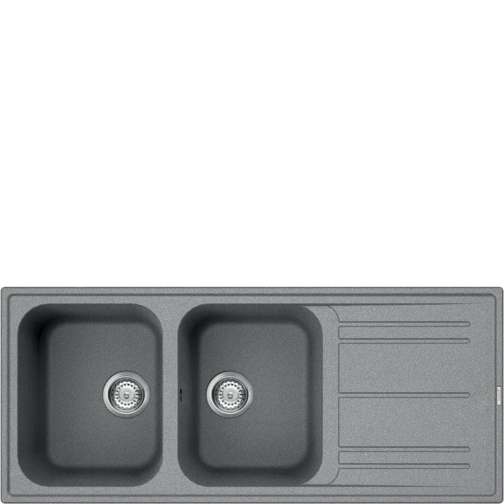 Chậu rửa 116 cm Universale – Xám bê tông
