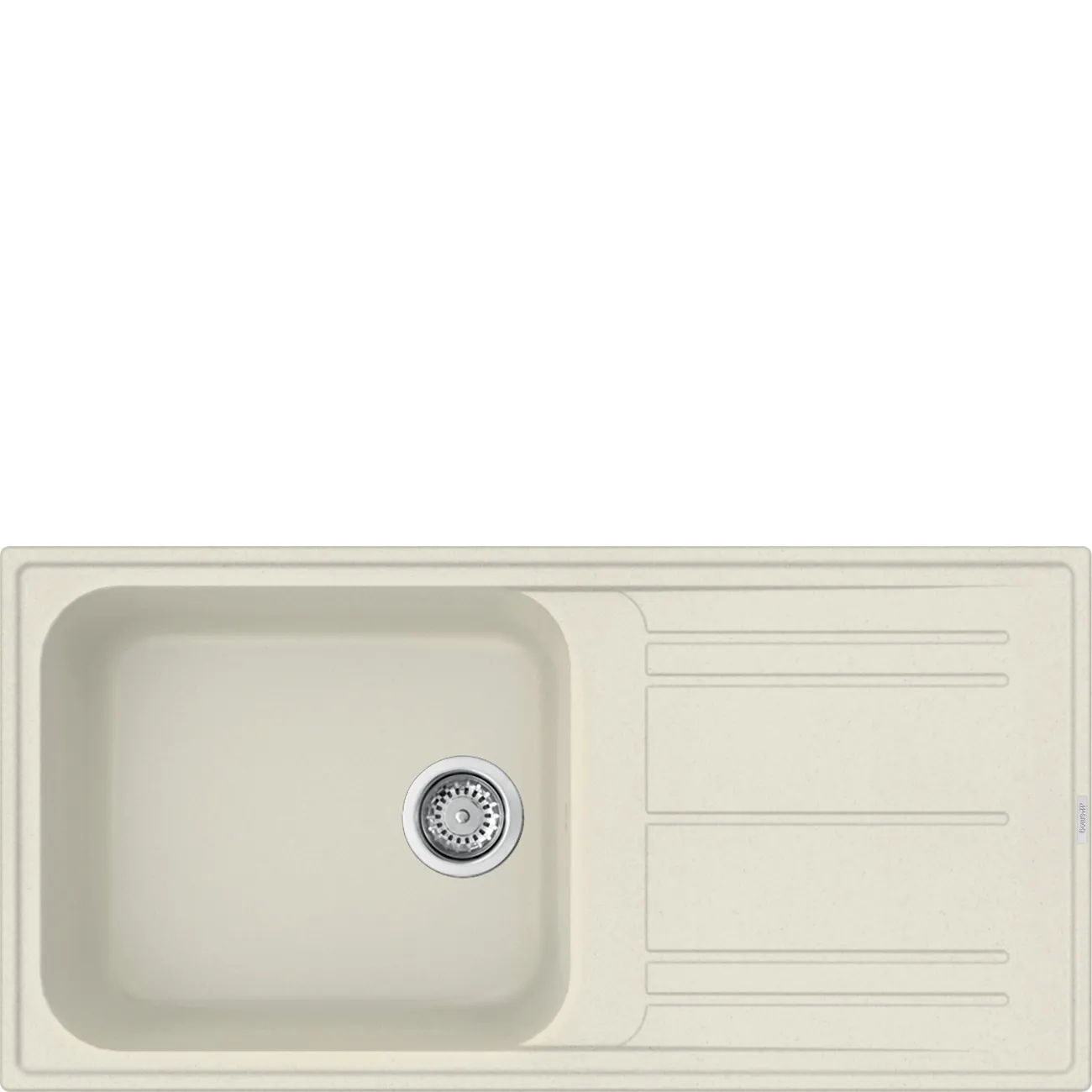 Chậu rửa 100 cm Universale – Kem