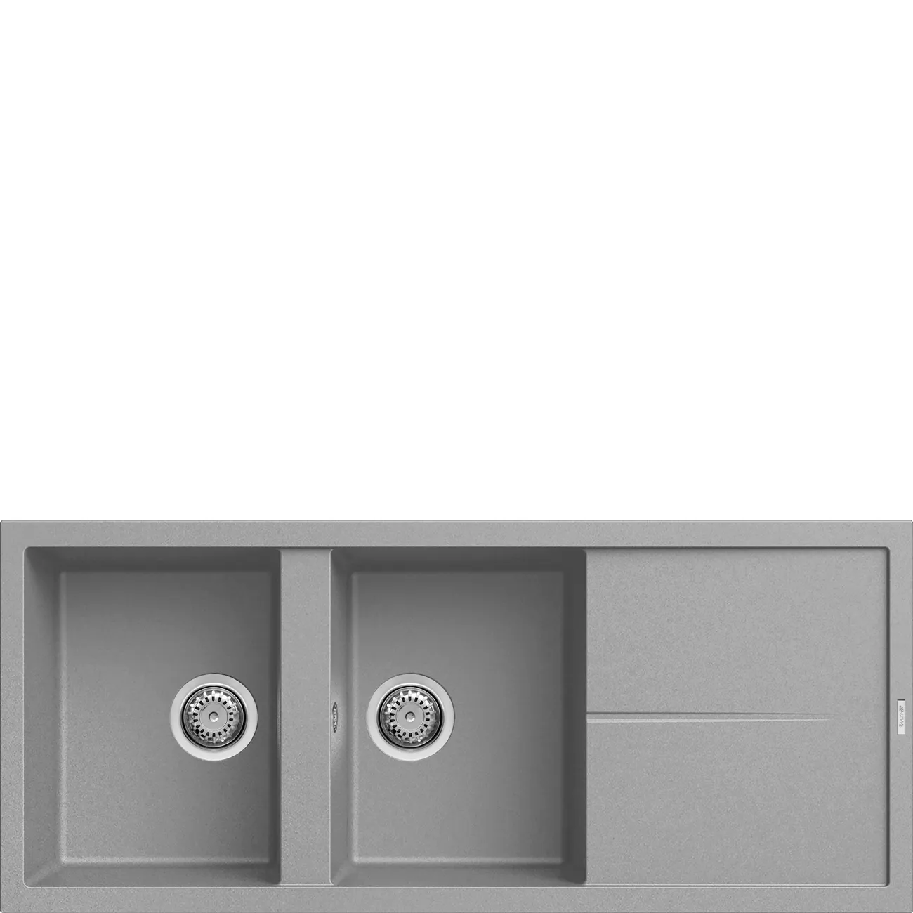 Chậu rửa 116 cm Universale – Xám bê tông