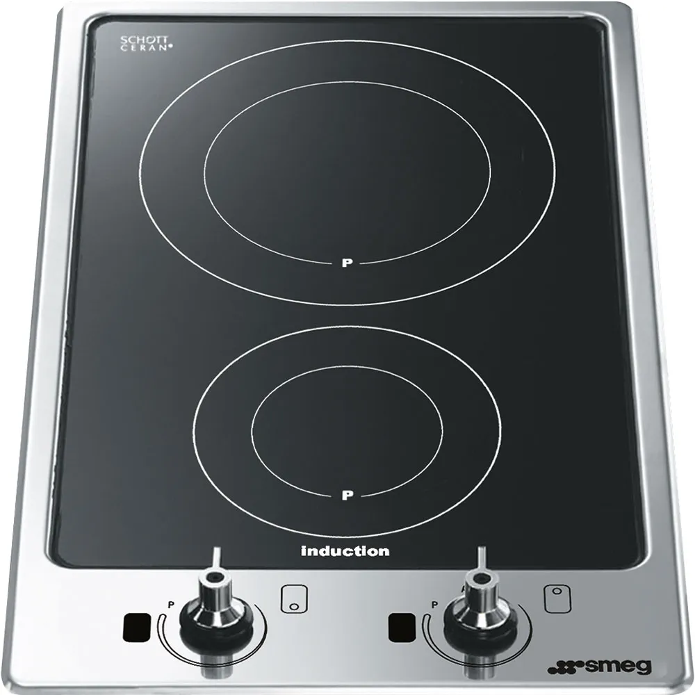 Bếp từ & bếp gas 30 cm Classica – Inox / Đen
