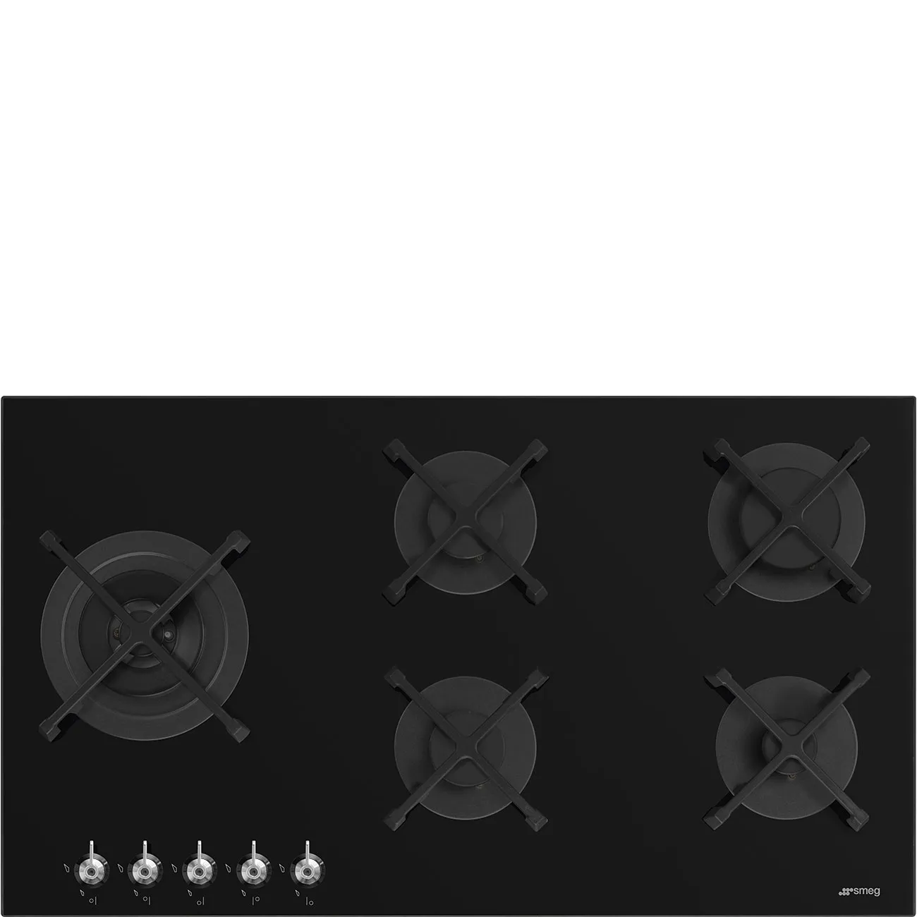 Bếp từ & bếp gas 90 cm Classica – Đen
