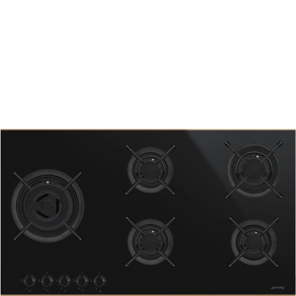 Bếp từ & bếp gas 90 cm Dolce Stil Novo – Đen