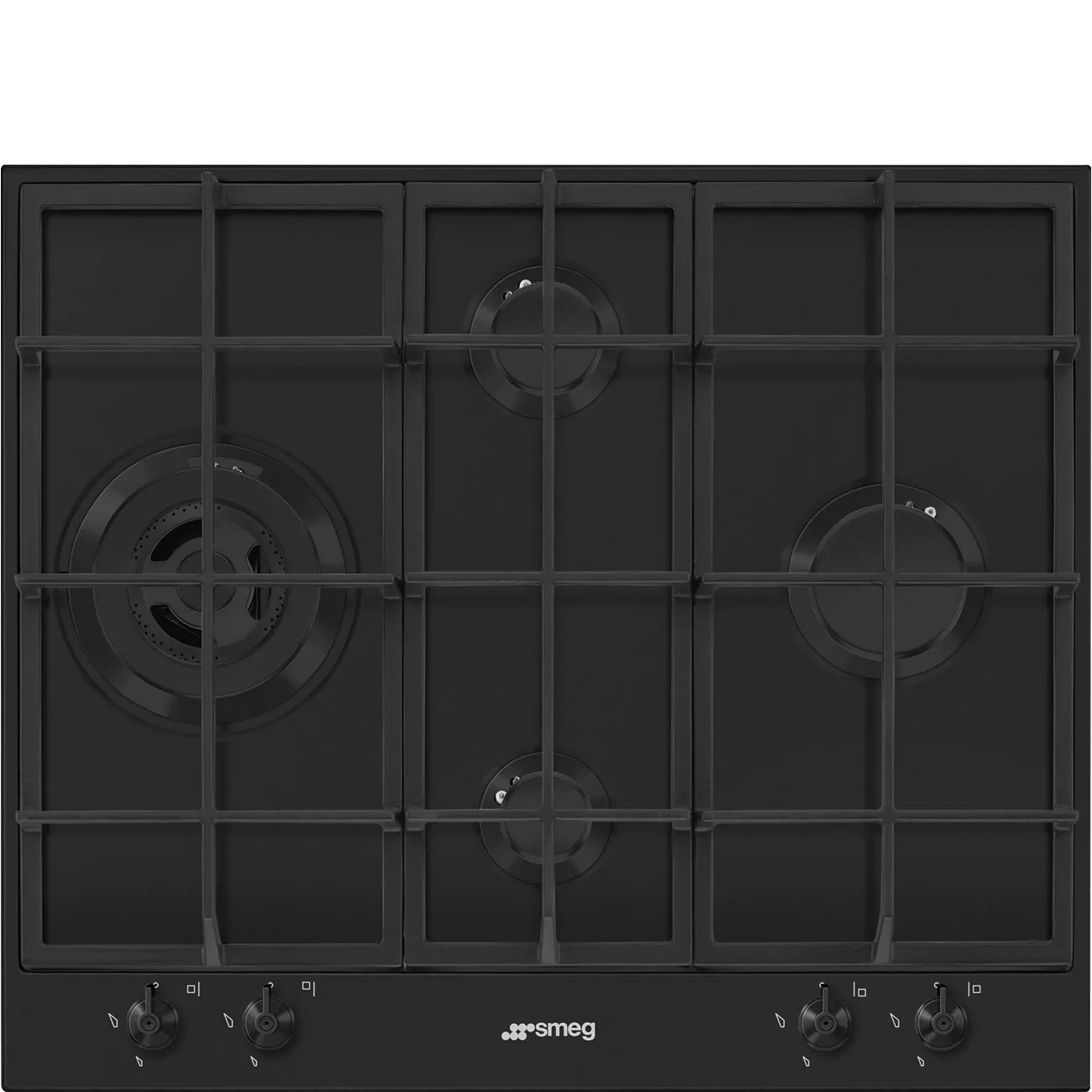 Bếp từ & bếp gas 60 cm Classica – Đen mờ