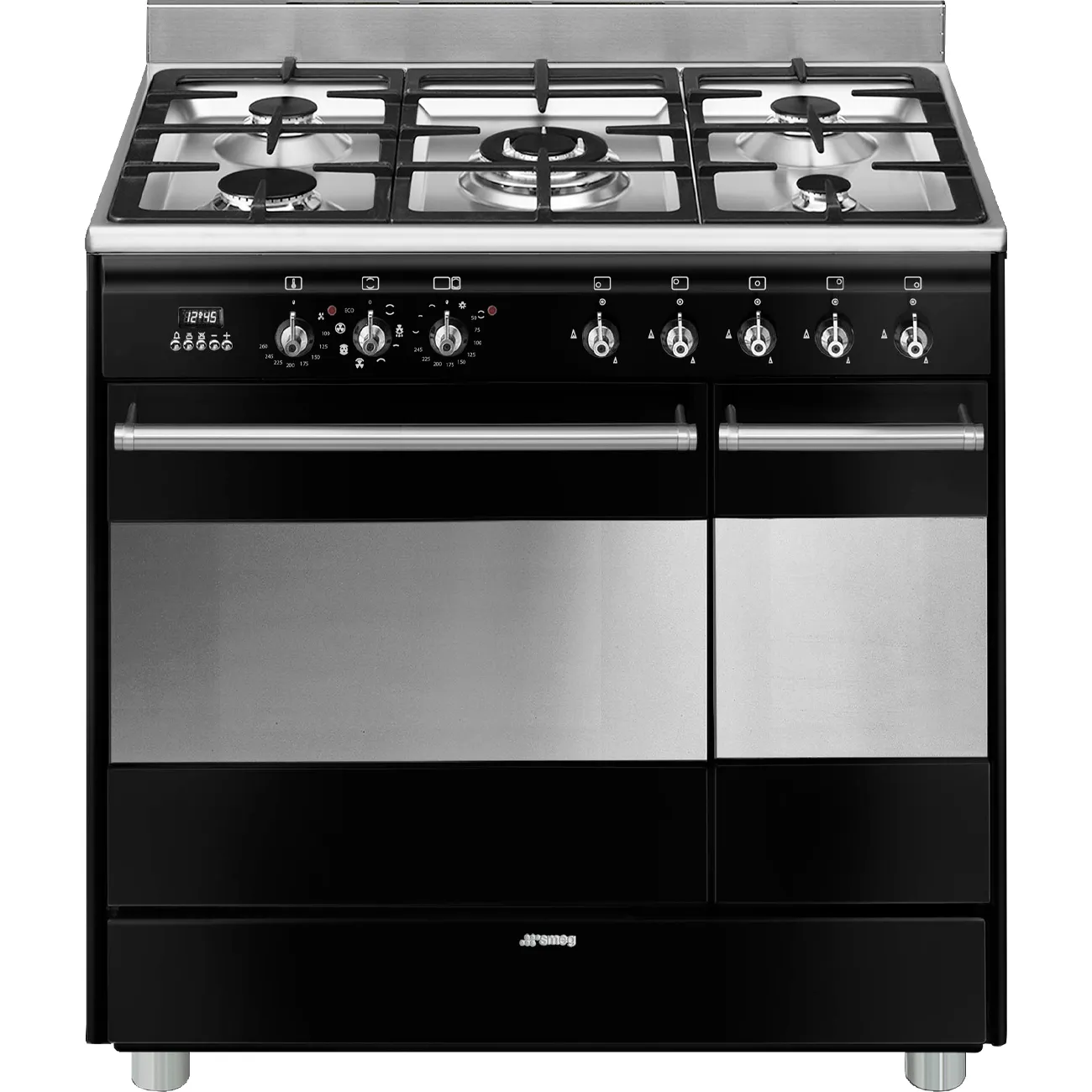 Bếp liền lò 90x60 cm Classica – Đen