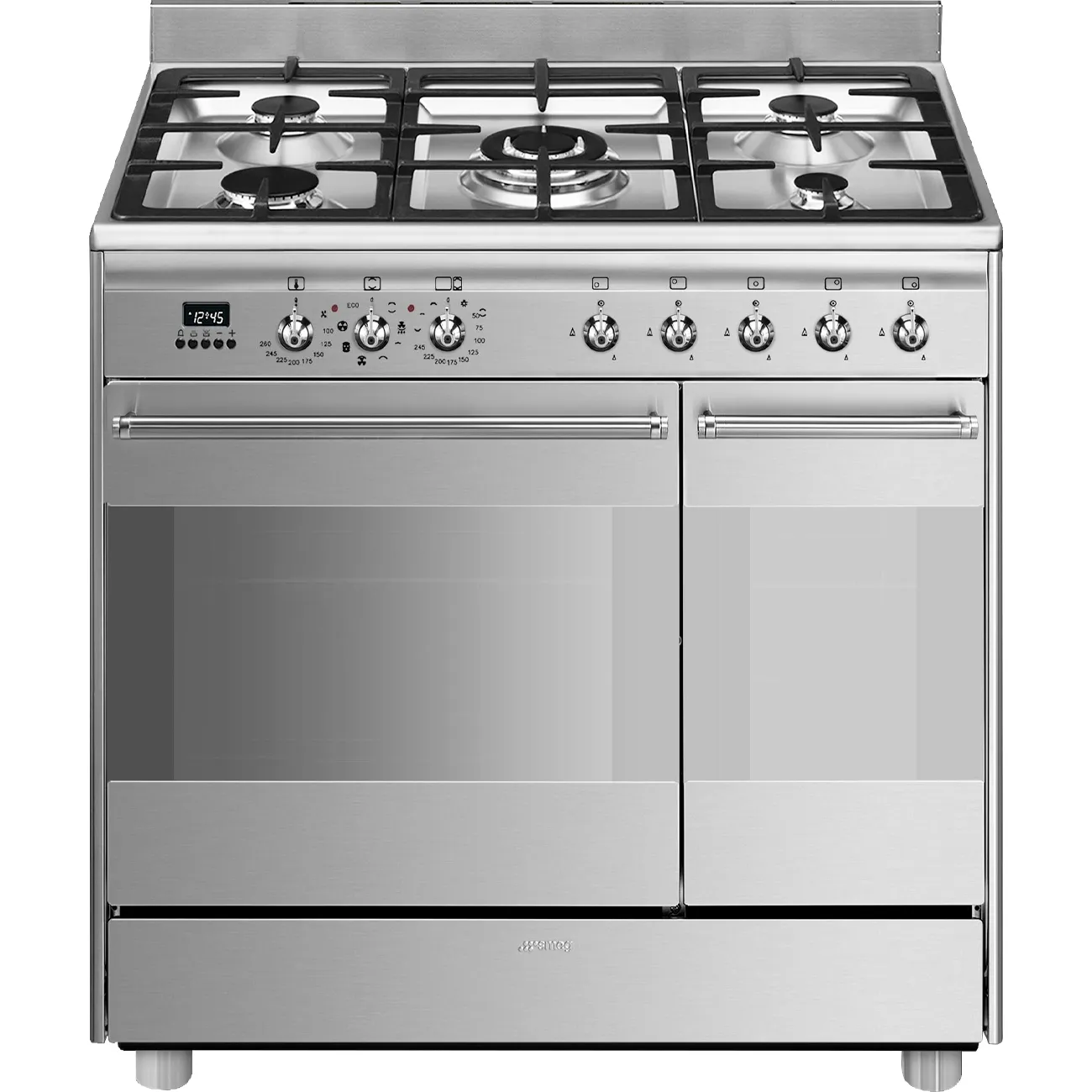 Bếp liền lò 90x60 cm Classica – Thép không gỉ