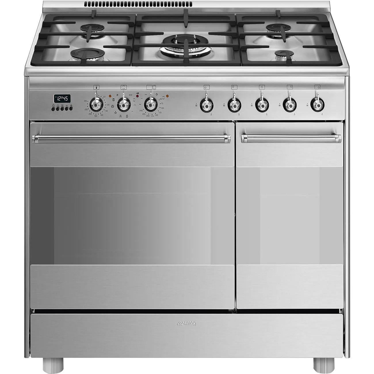 Bếp liền lò 90x60 cm Classica – Thép không gỉ