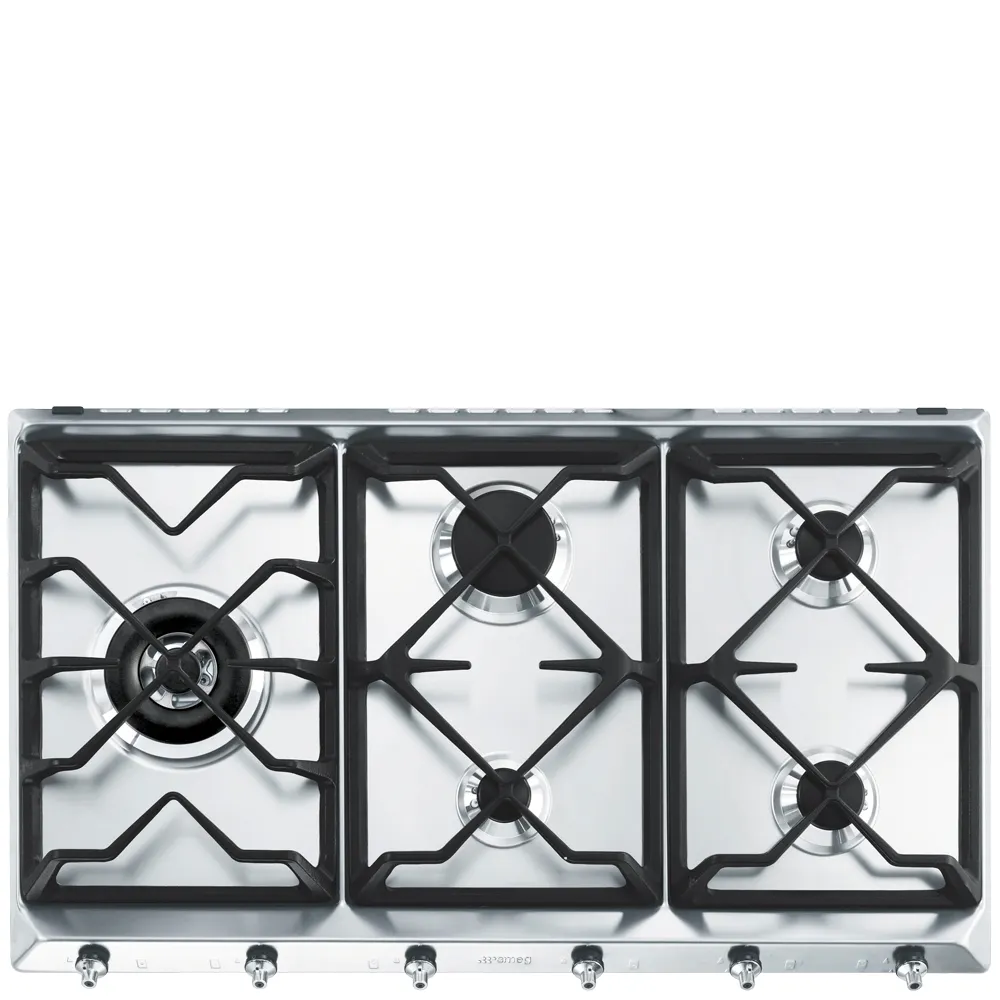 Bếp từ & bếp gas 89 cm Classica – Thép không gỉ