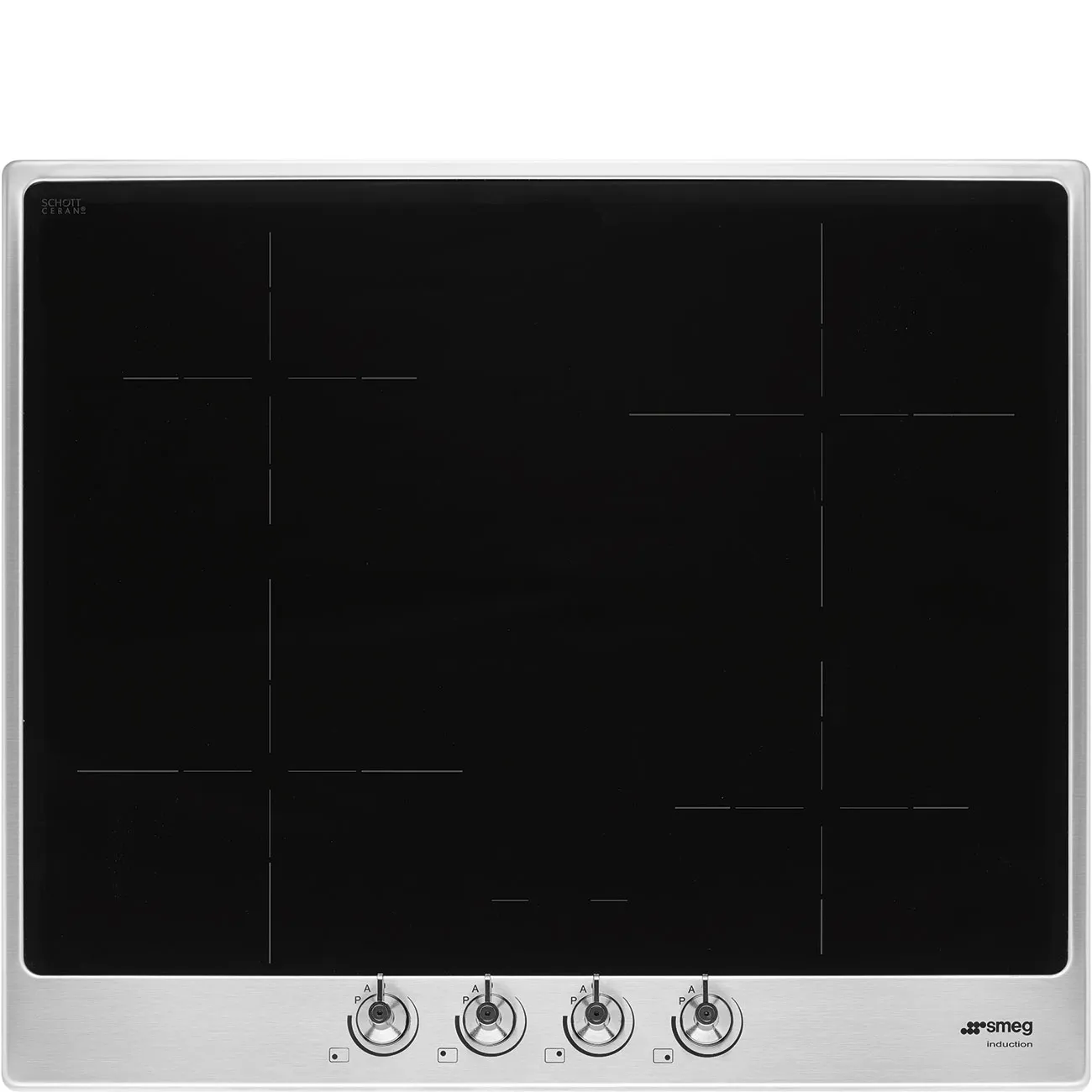Bếp từ & bếp gas 60 cm Classica – Thép không gỉ