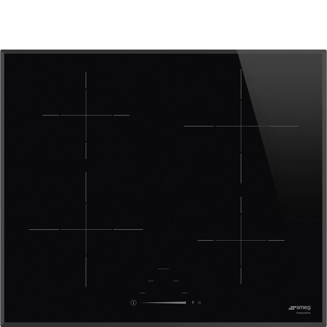 Bếp từ & bếp gas 60 cm Universale – Đen