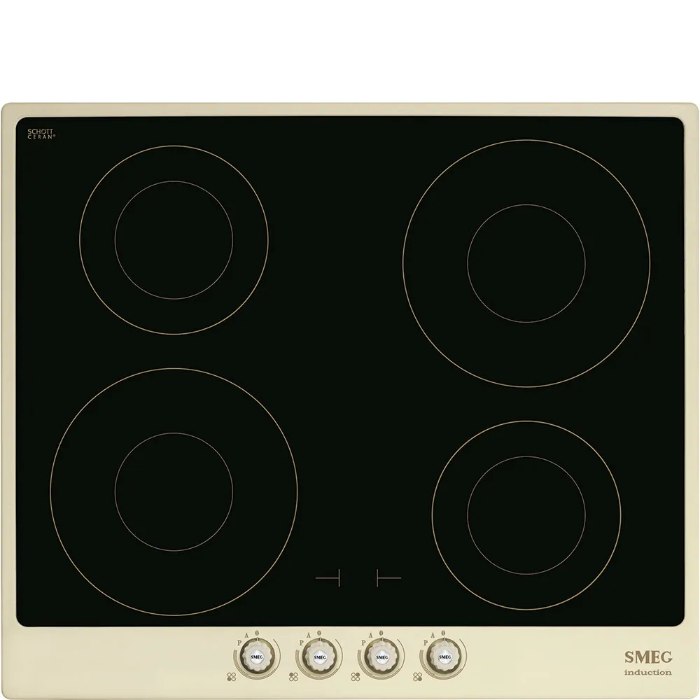 Bếp từ & bếp gas 60 cm Cortina – Kem
