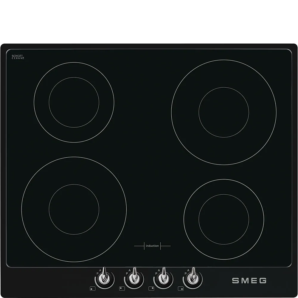 Bếp từ & bếp gas 60 cm Victoria – Đen
