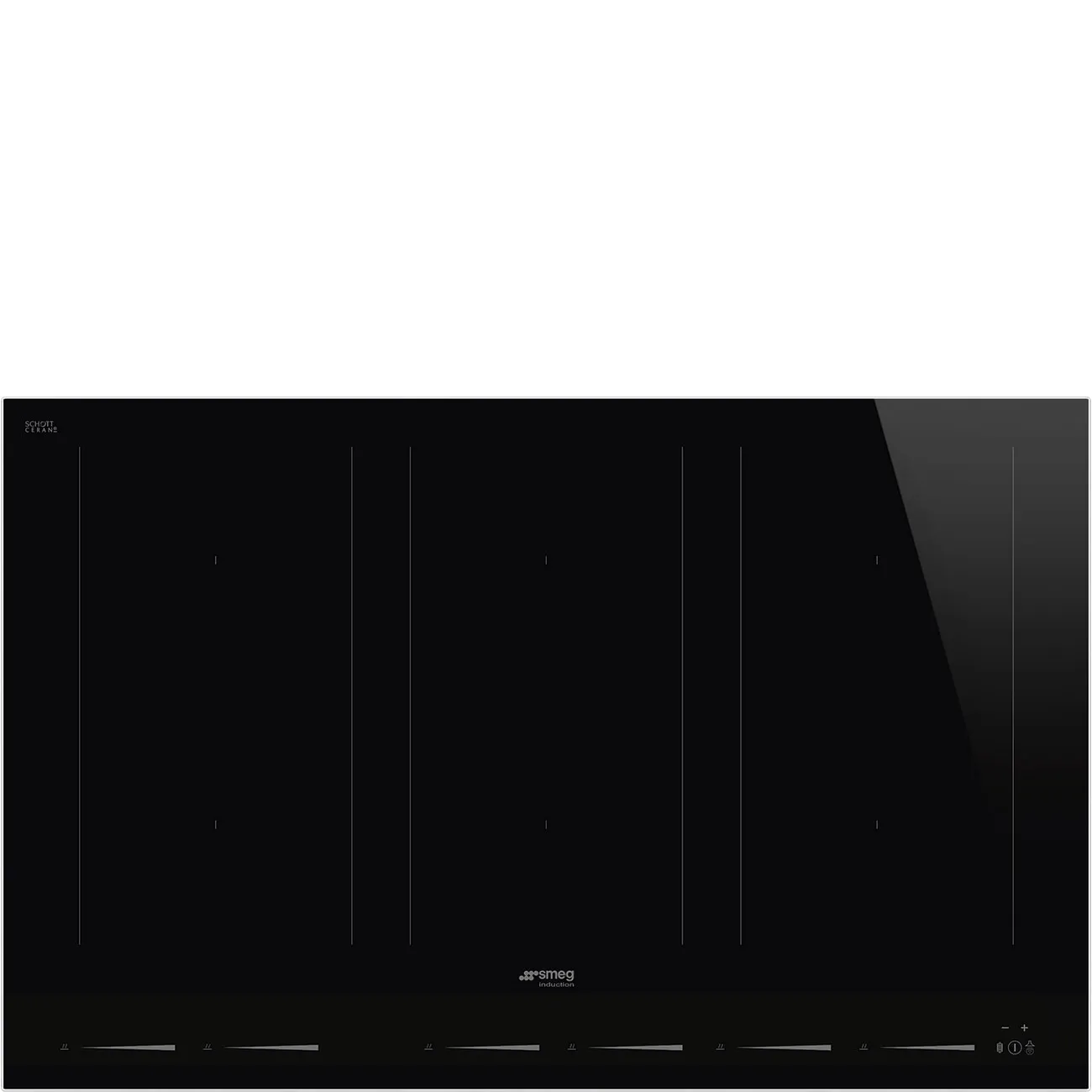 Bếp từ & bếp gas 80 cm Linea – Đen