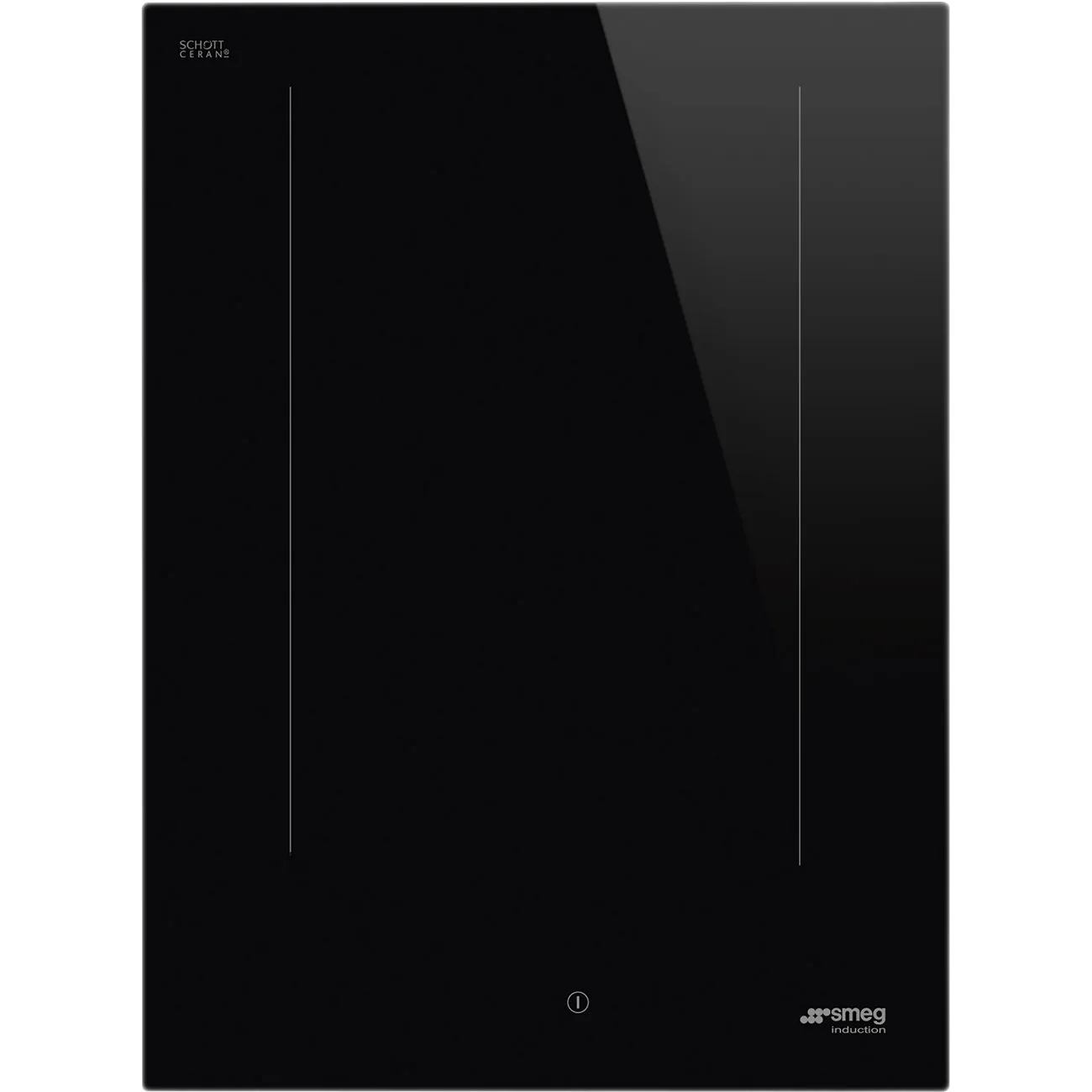 Bếp từ & bếp gas 38 cm Universale – Đen