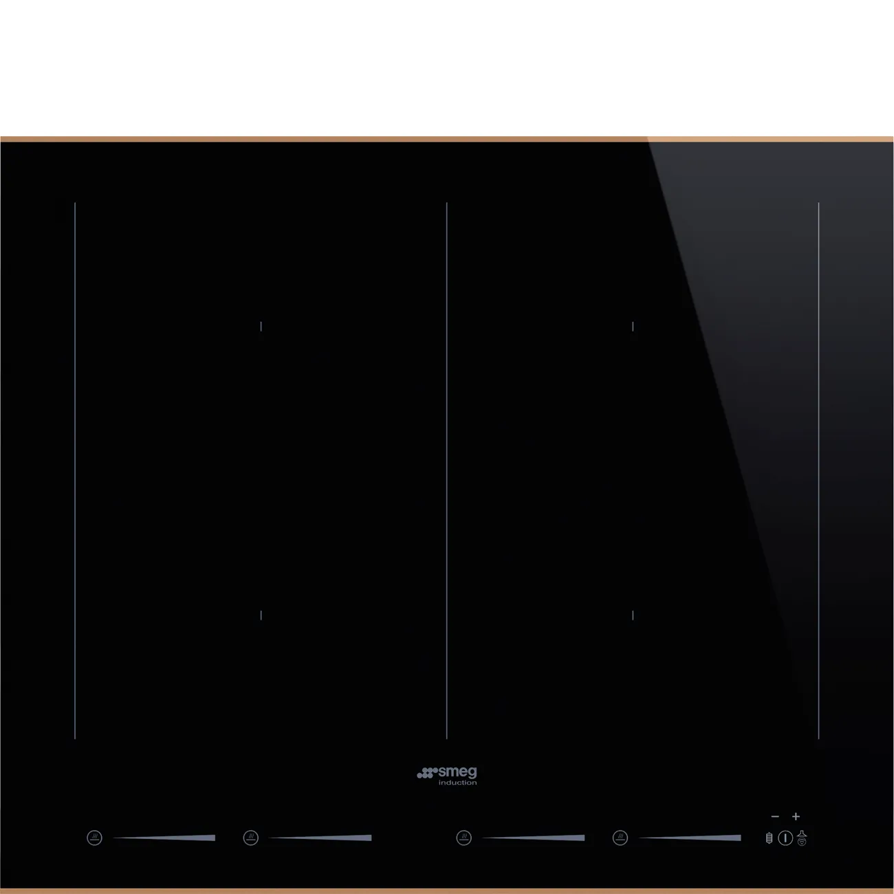 Bếp từ & bếp gas 60 cm Dolce Stil Novo – Đen