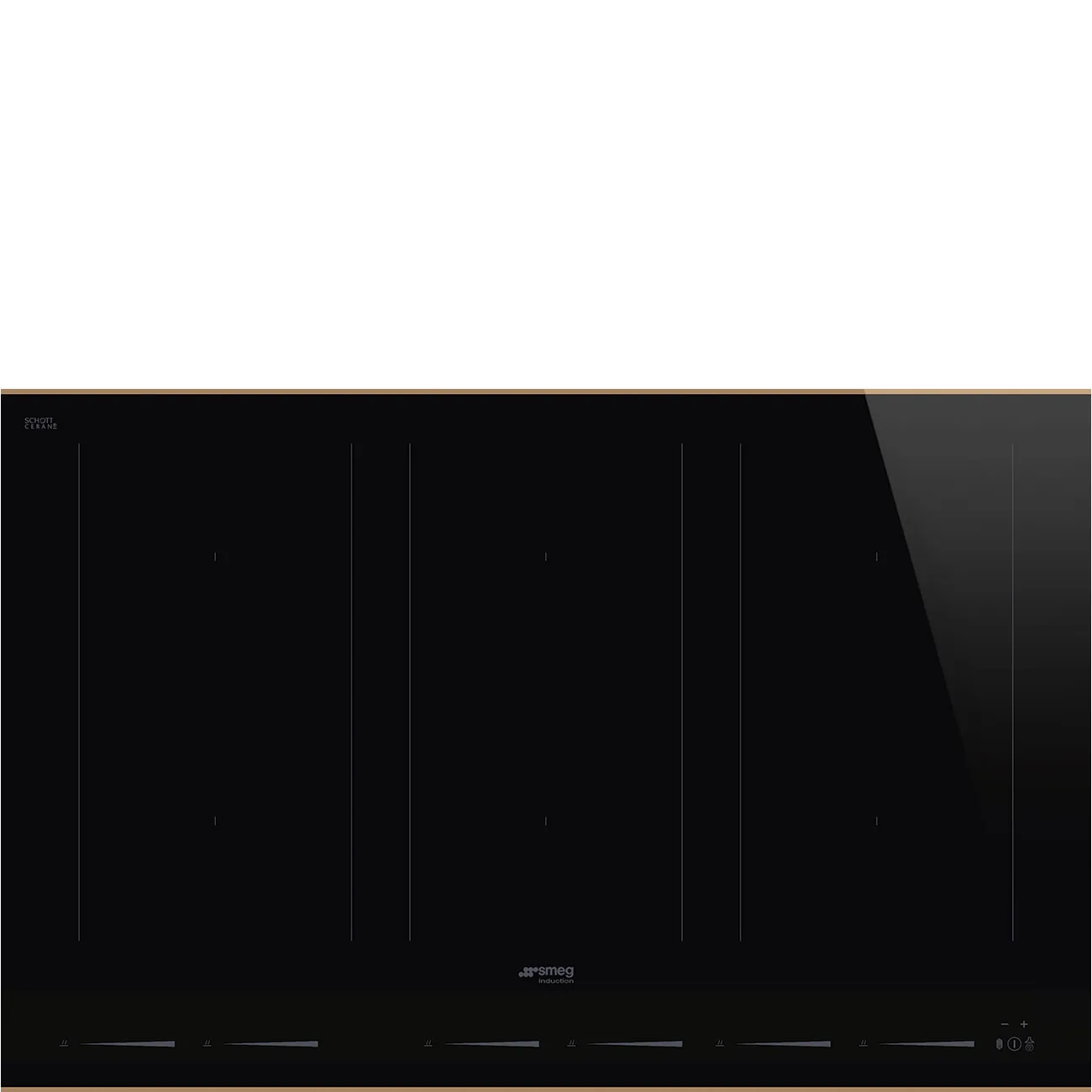 Bếp từ & bếp gas 80 cm Dolce Stil Novo – Đen