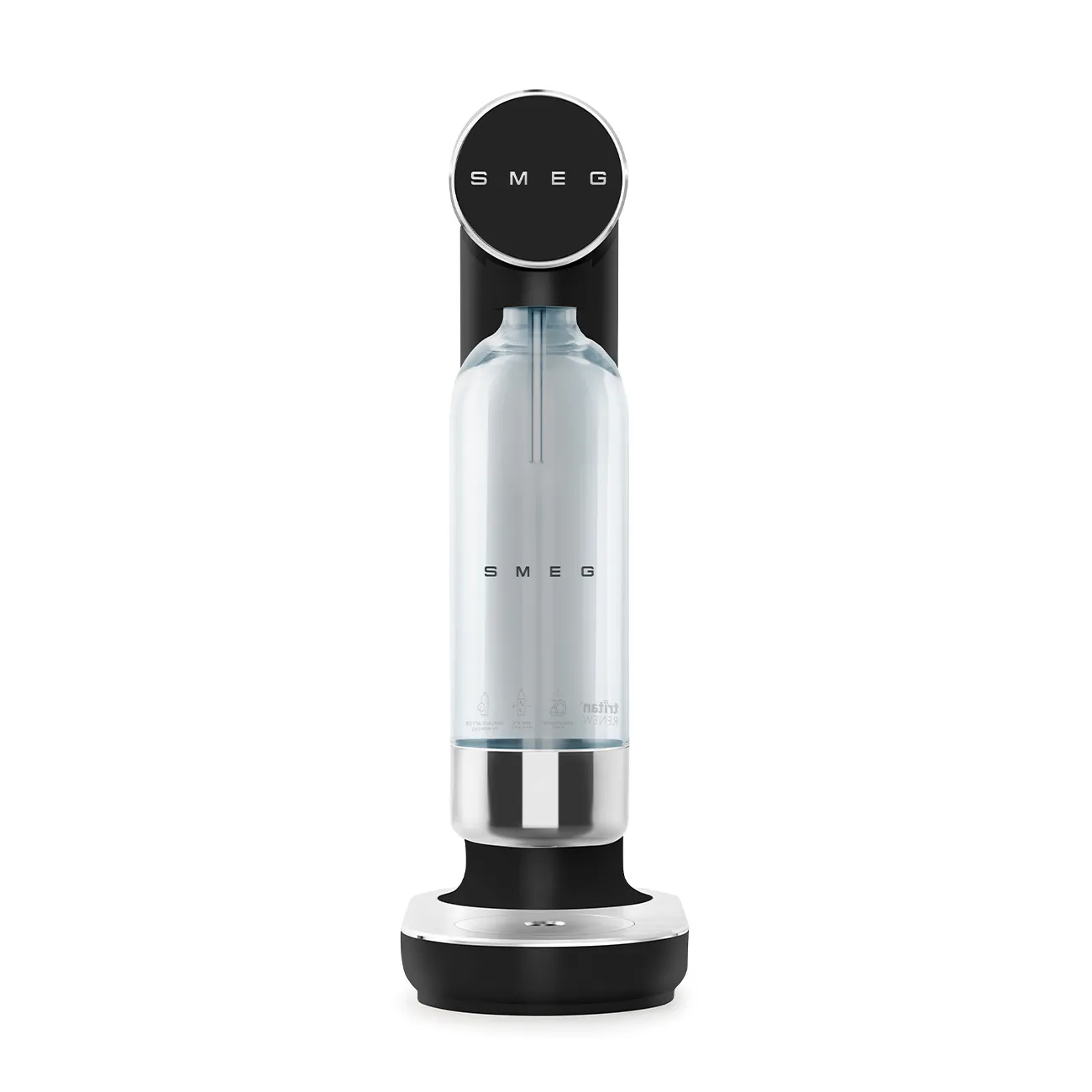 Máy làm nước có gas 14 cm Collezione – Đen