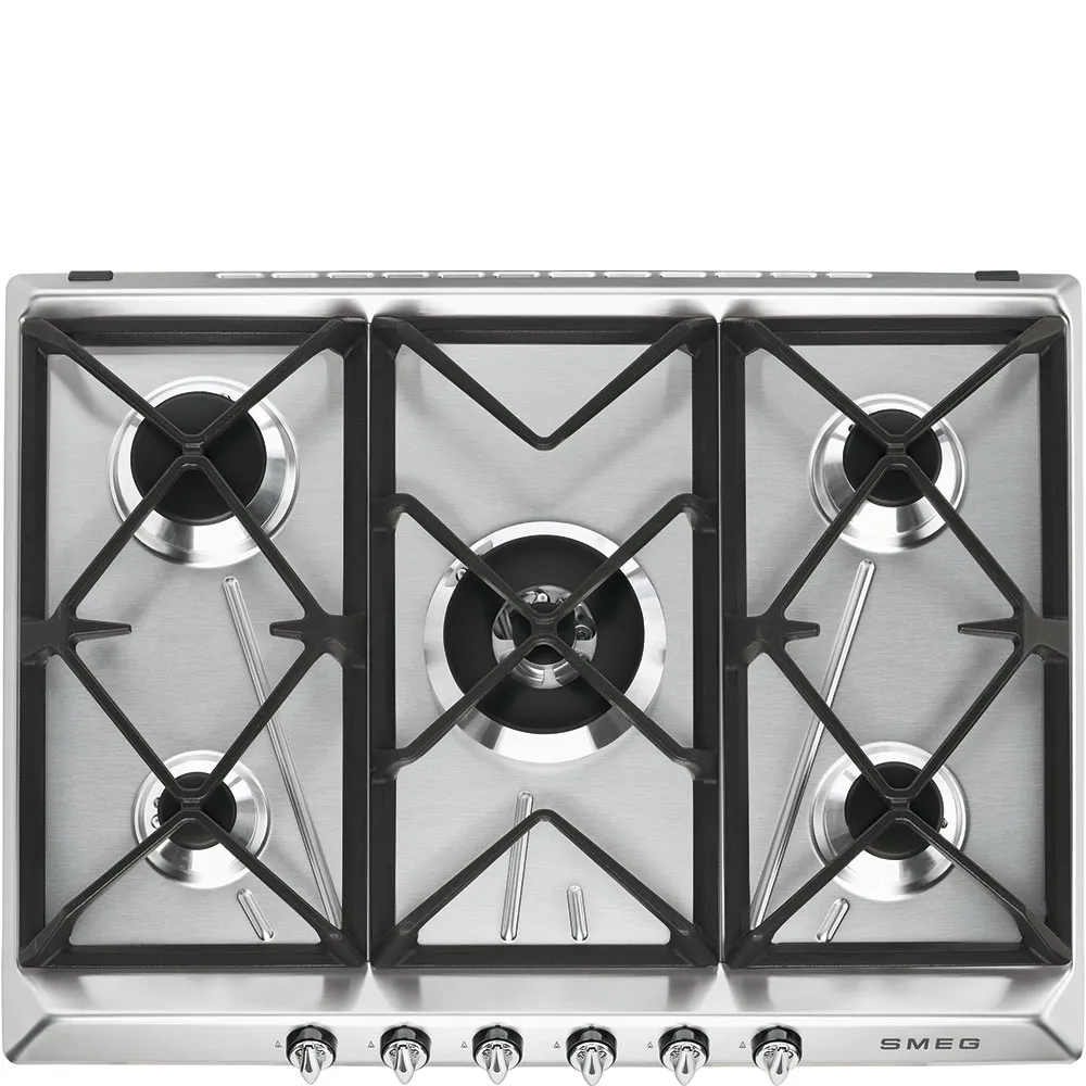Bếp từ & bếp gas 69 cm Victoria – Thép không gỉ