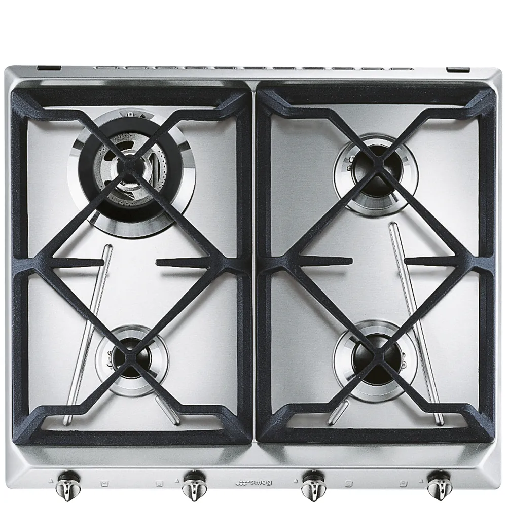 Bếp từ & bếp gas 60 cm Contemporanea – Thép không gỉ